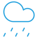 Betört ablak a viharban